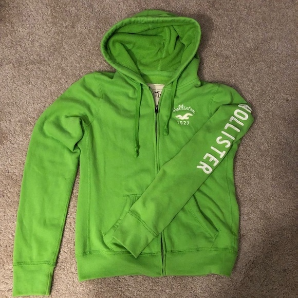 Hollister Hoodie Womens LRG Full Zip Fleece Lined - Picture 1 of 4